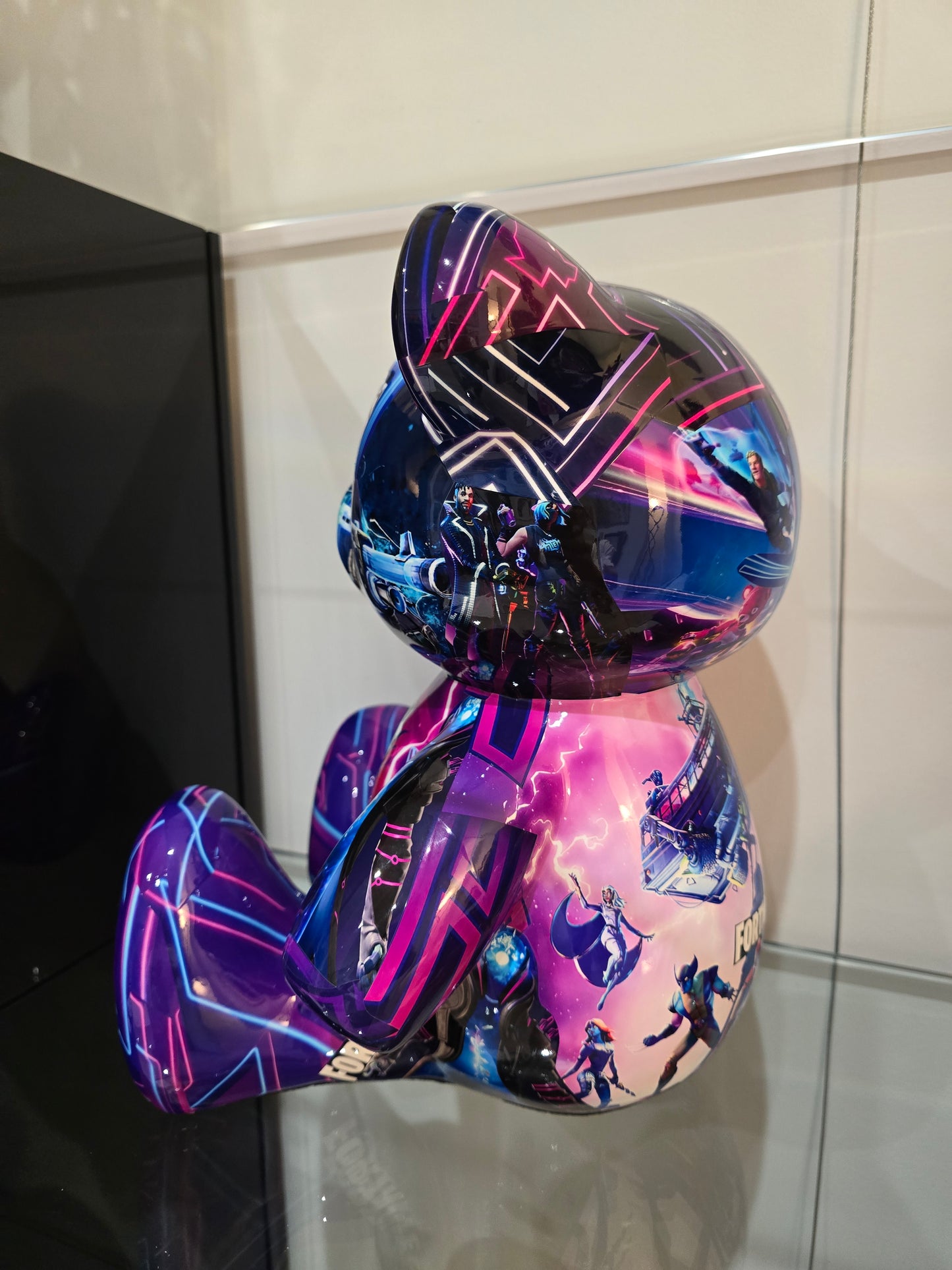 Teddy Bear Fortnite – Édition limitée 4/26 – Résine covering - 35 cm