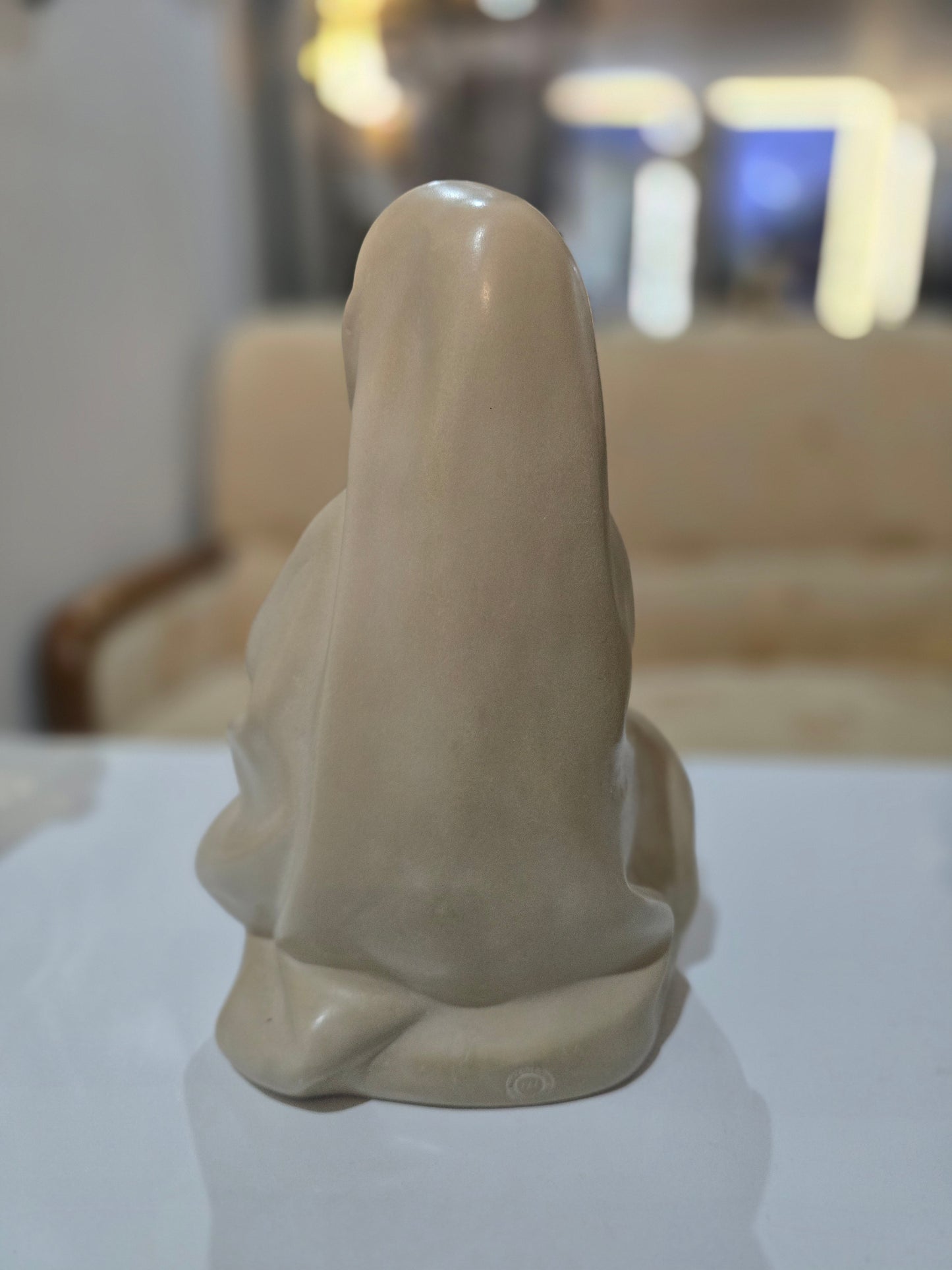 Sculpture – Vierge Méditative (Reproduction Officielle des Musées Nationaux)