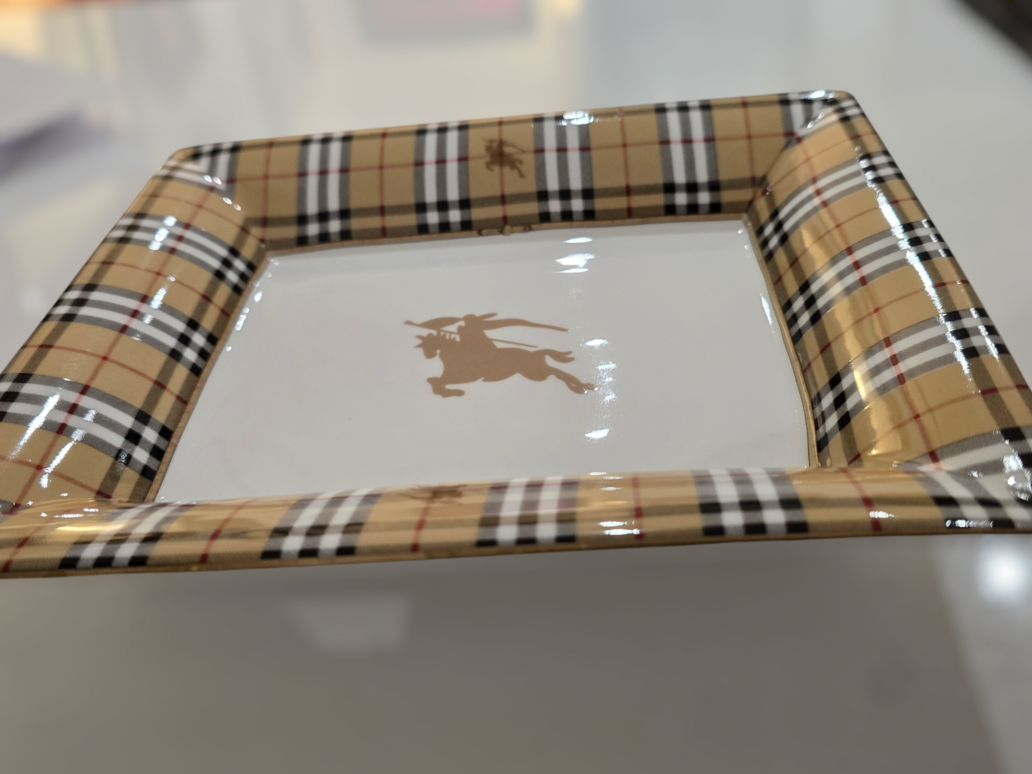 vide poche burberry vintage