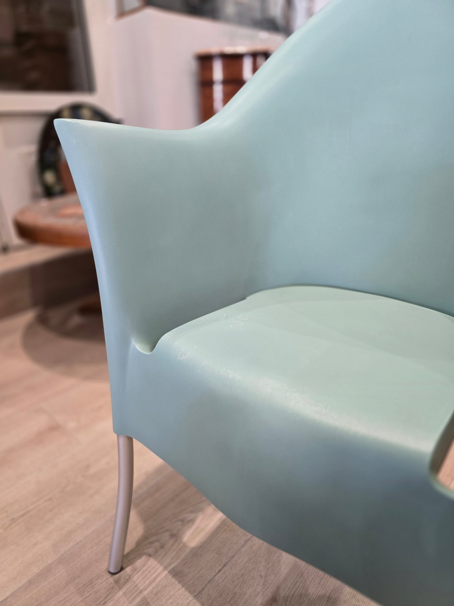 Fauteuil Lord YO by Philippe Starck pour Aleph / Kartell – vert céladon