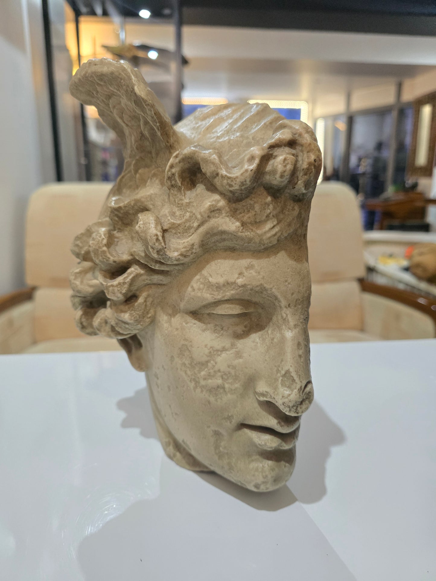 Tête de Gorgone - Hermès/ Mercure – Moulage Officiel des Musées Nationaux (RMN)