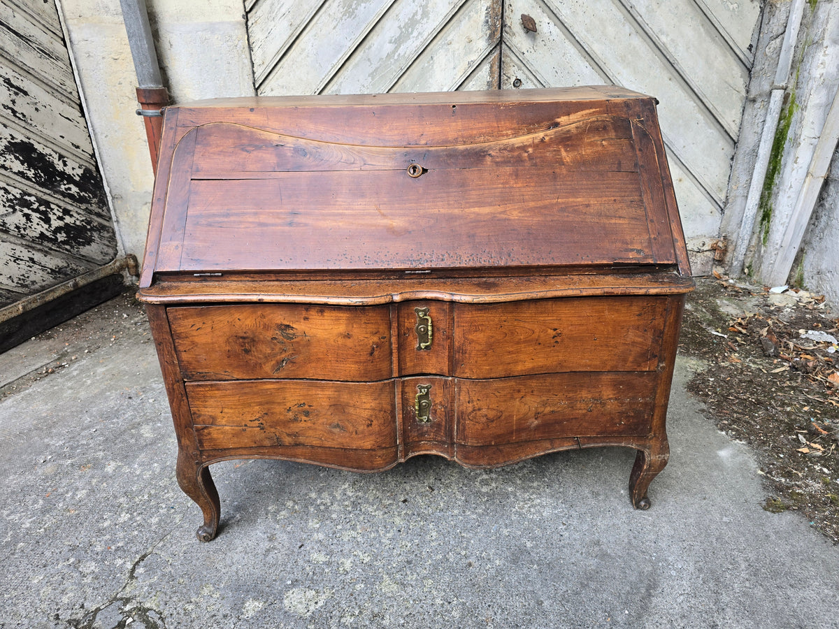 Bureau de pente secrétaire ancien d’époque Louis XV – XVIIIe