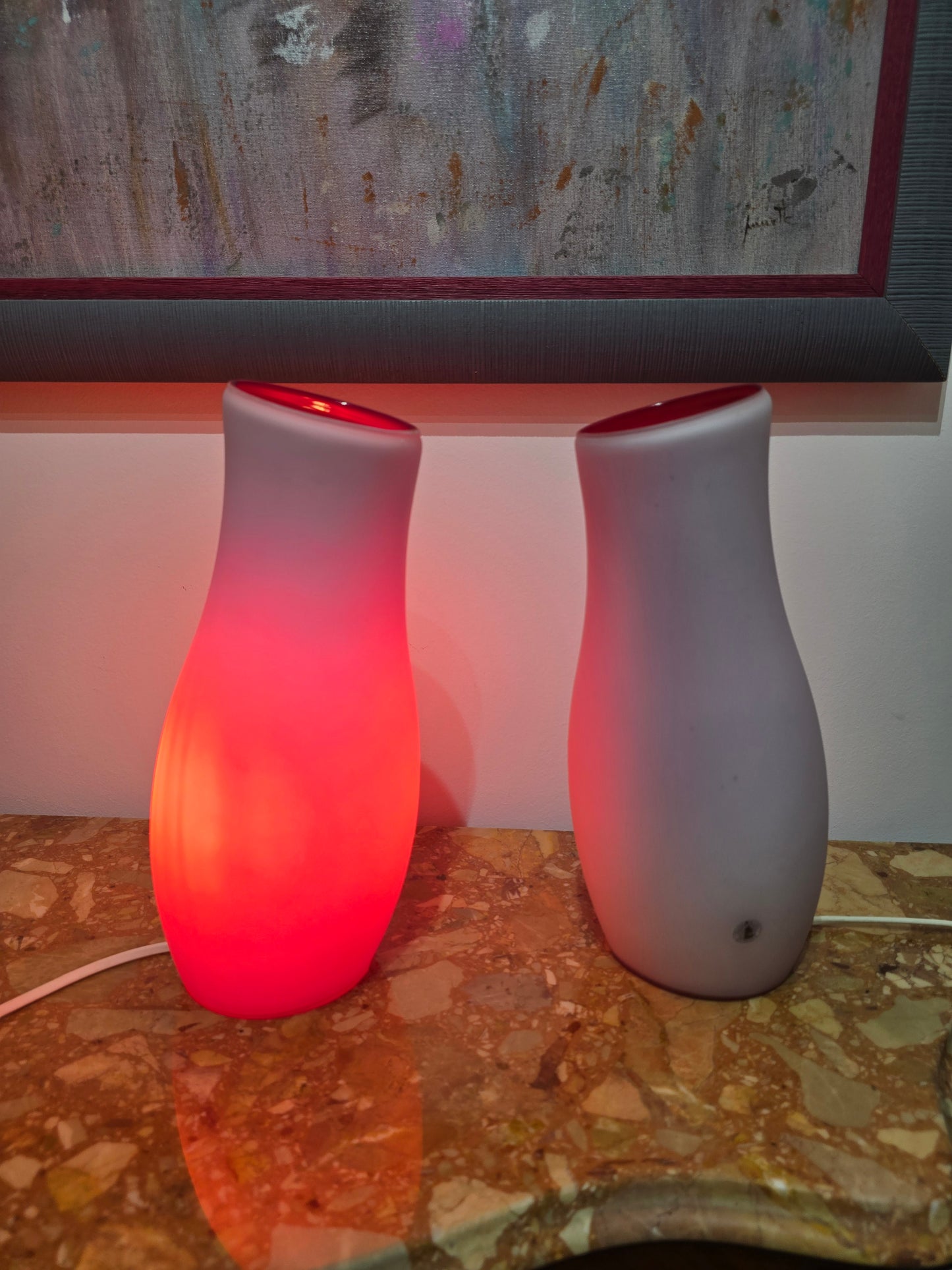 Paire de lampes à poser IKEA MYLONIT – Design scandinave vintage – Années 80/90
