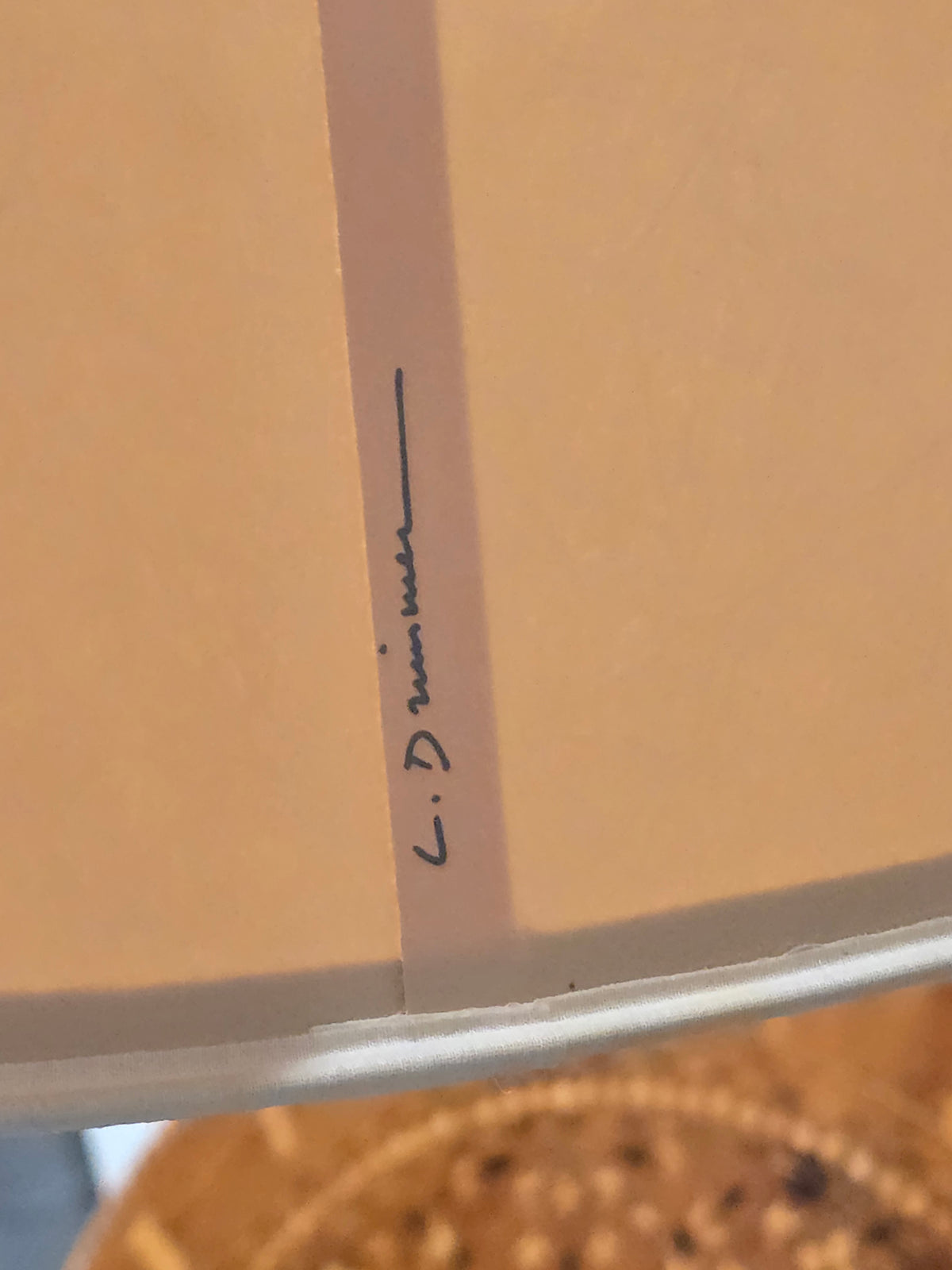 Grande lampe vintage Louis Drimmer en céramique émaillée – années 70/80