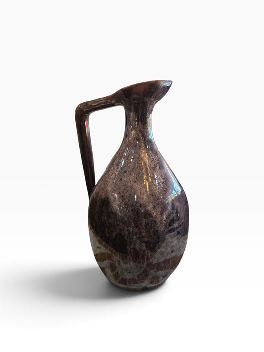 Grand pichet / vase sculptural Accolay – Potiers d’Accolay – années 1950-60 – signé, N°3 – H. 33 cm