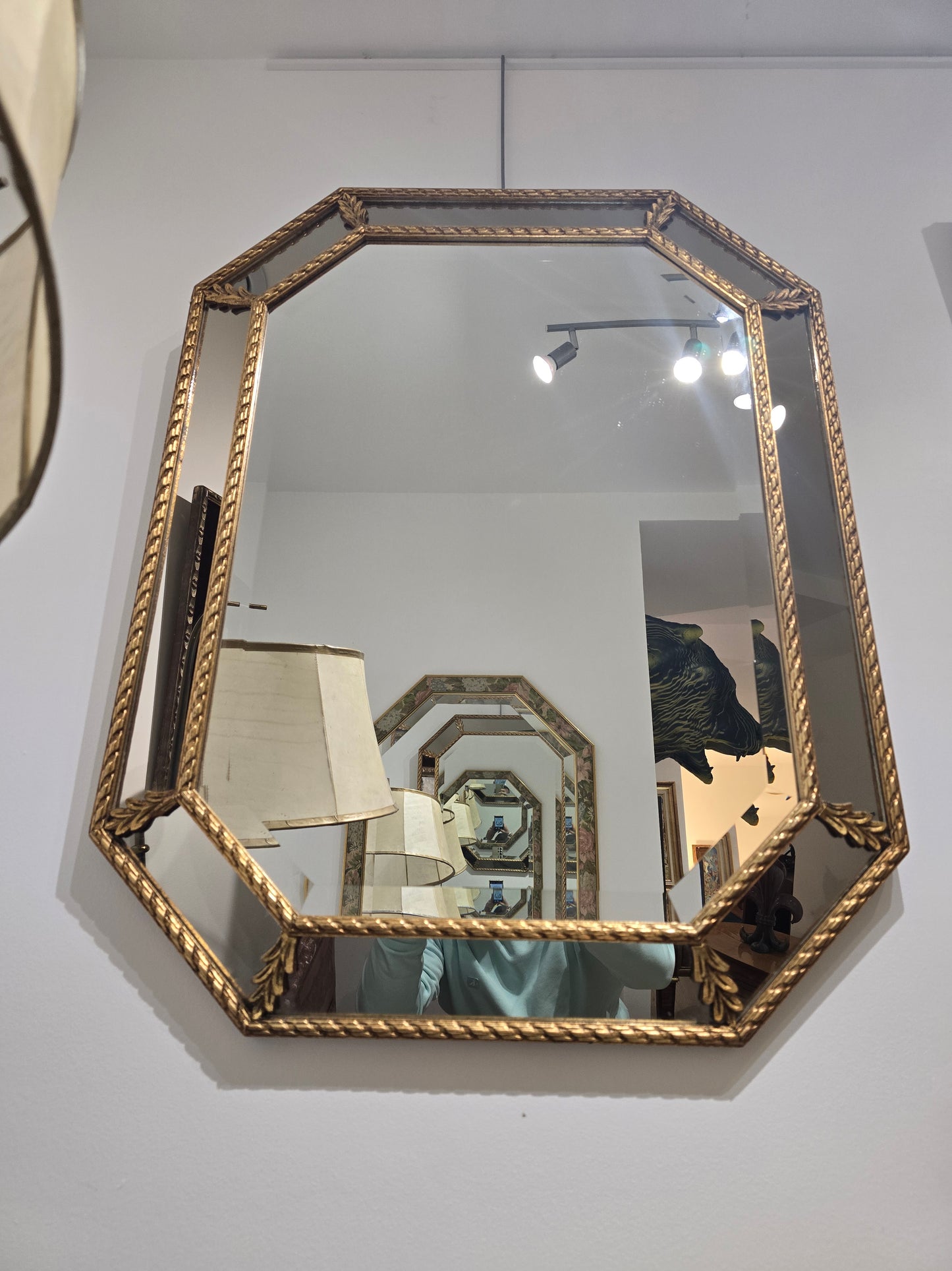 Miroir à parclose vintage