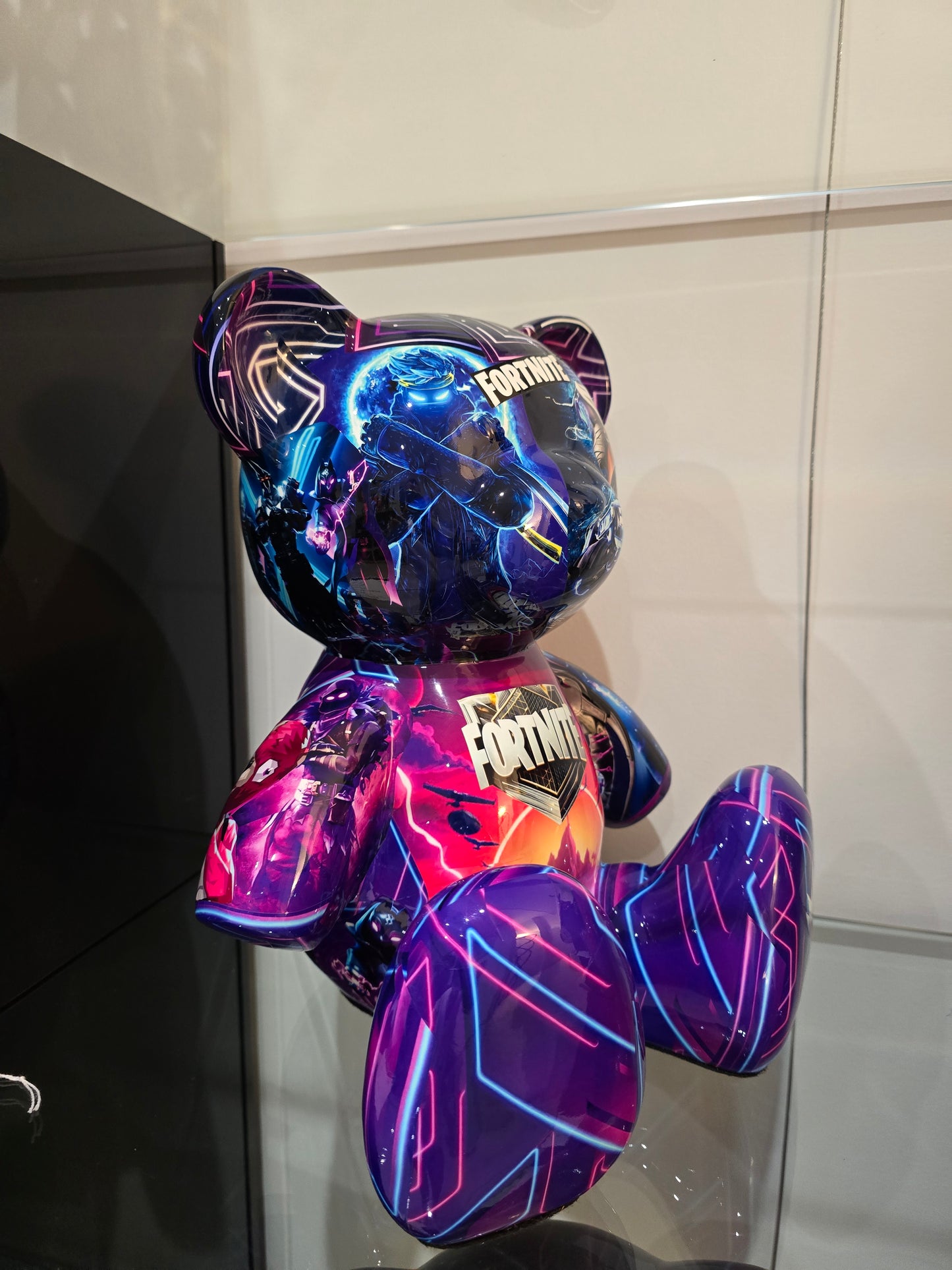 Teddy Bear Fortnite – Édition limitée 4/26 – Résine covering - 35 cm
