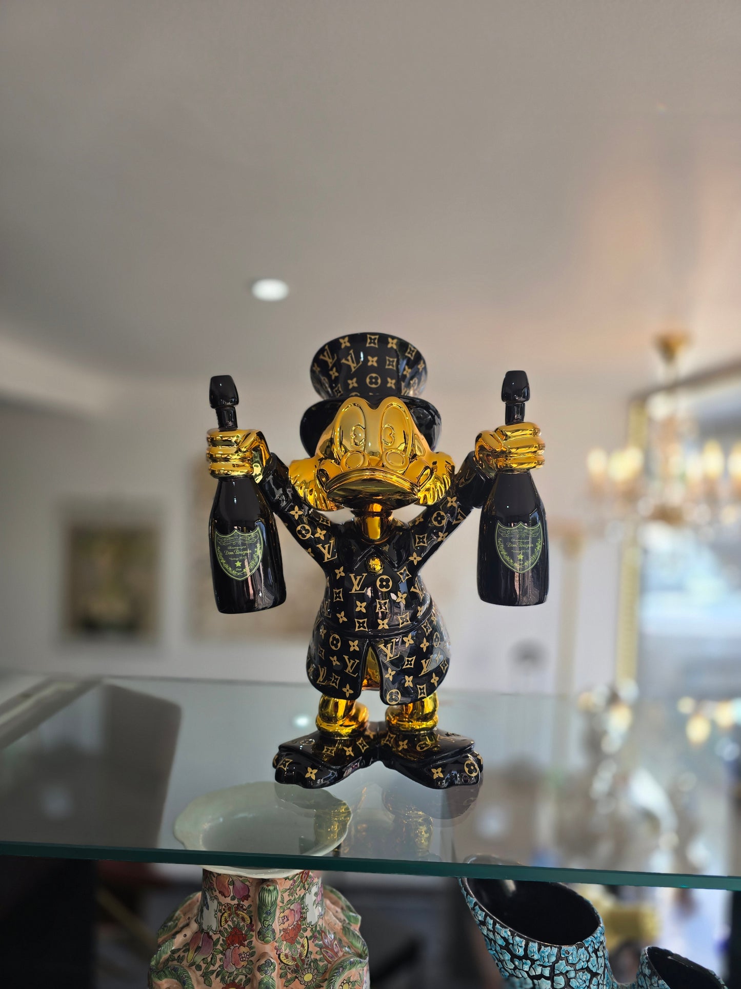 Sculpture Picsou « Luxury Edition » NAOR – Édition Limitée 3/26