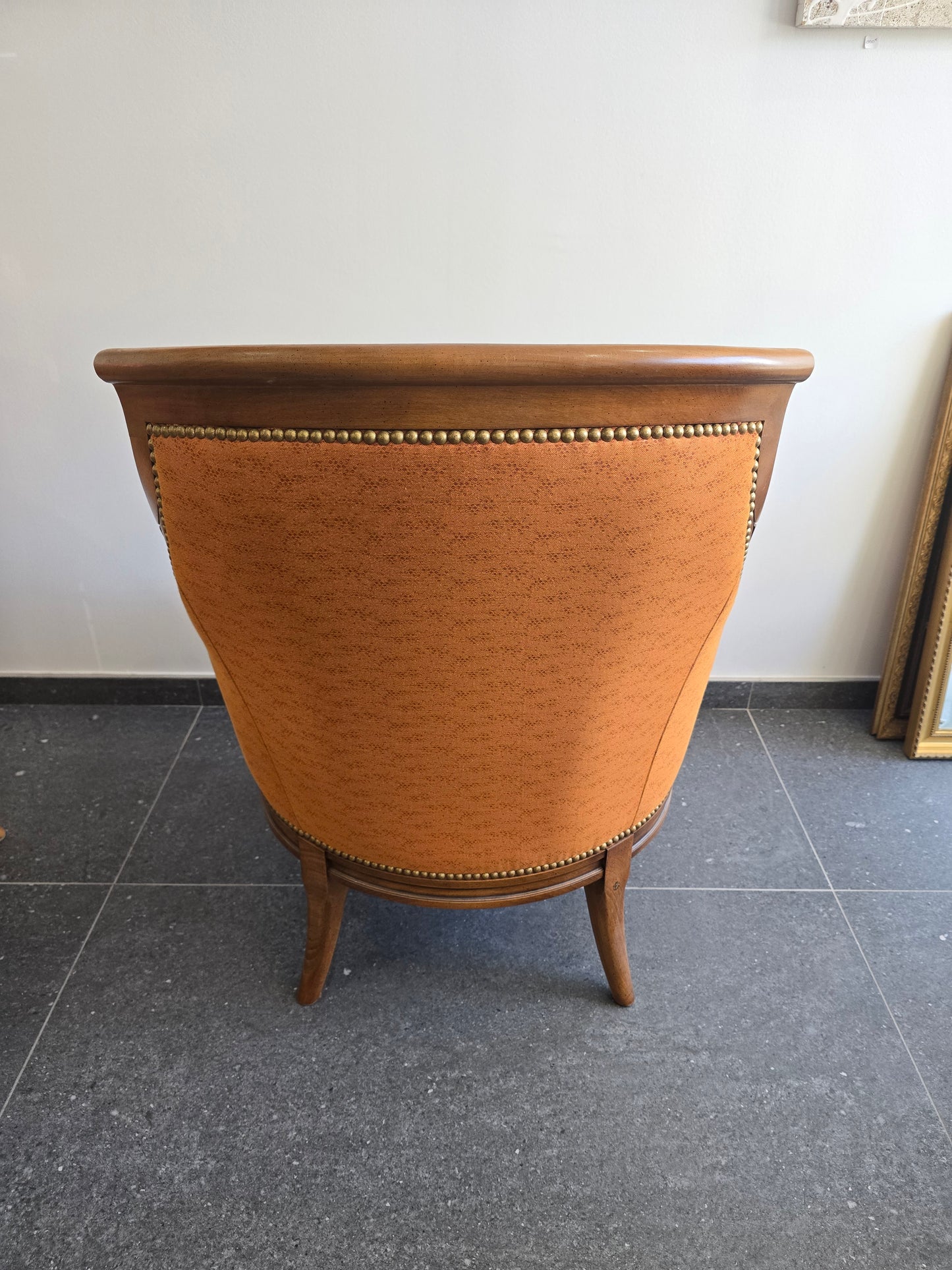 Paire de fauteuils bergères de grande qualité – Manufacture SE