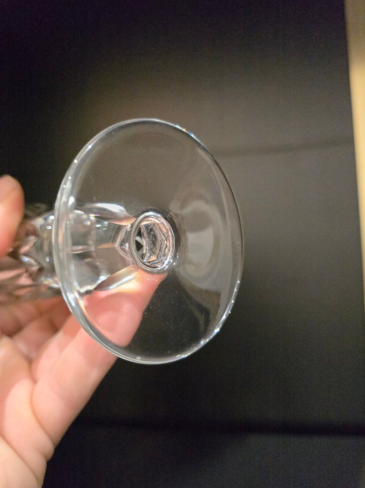 12 flûtes à champagne Saint-Louis modèle Guernesey en cristal taillé