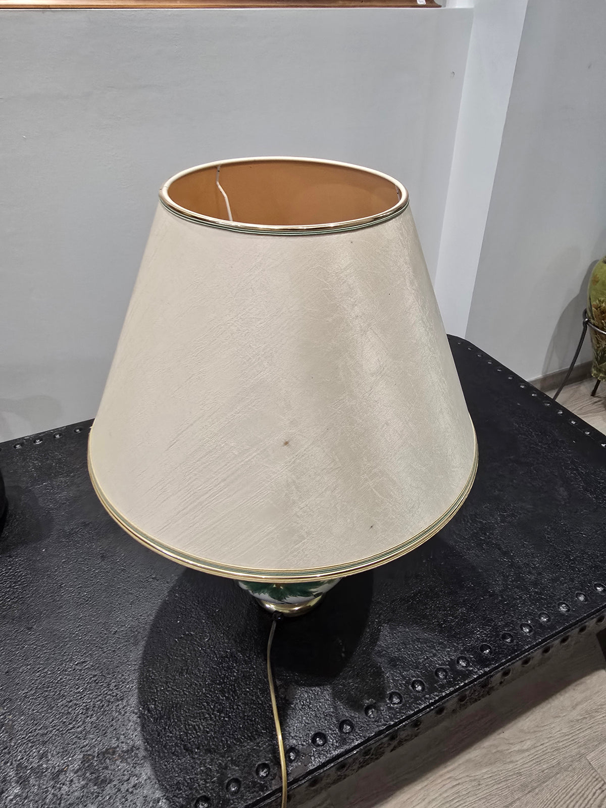 Grande lampe vintage Louis Drimmer en céramique émaillée – années 70/80