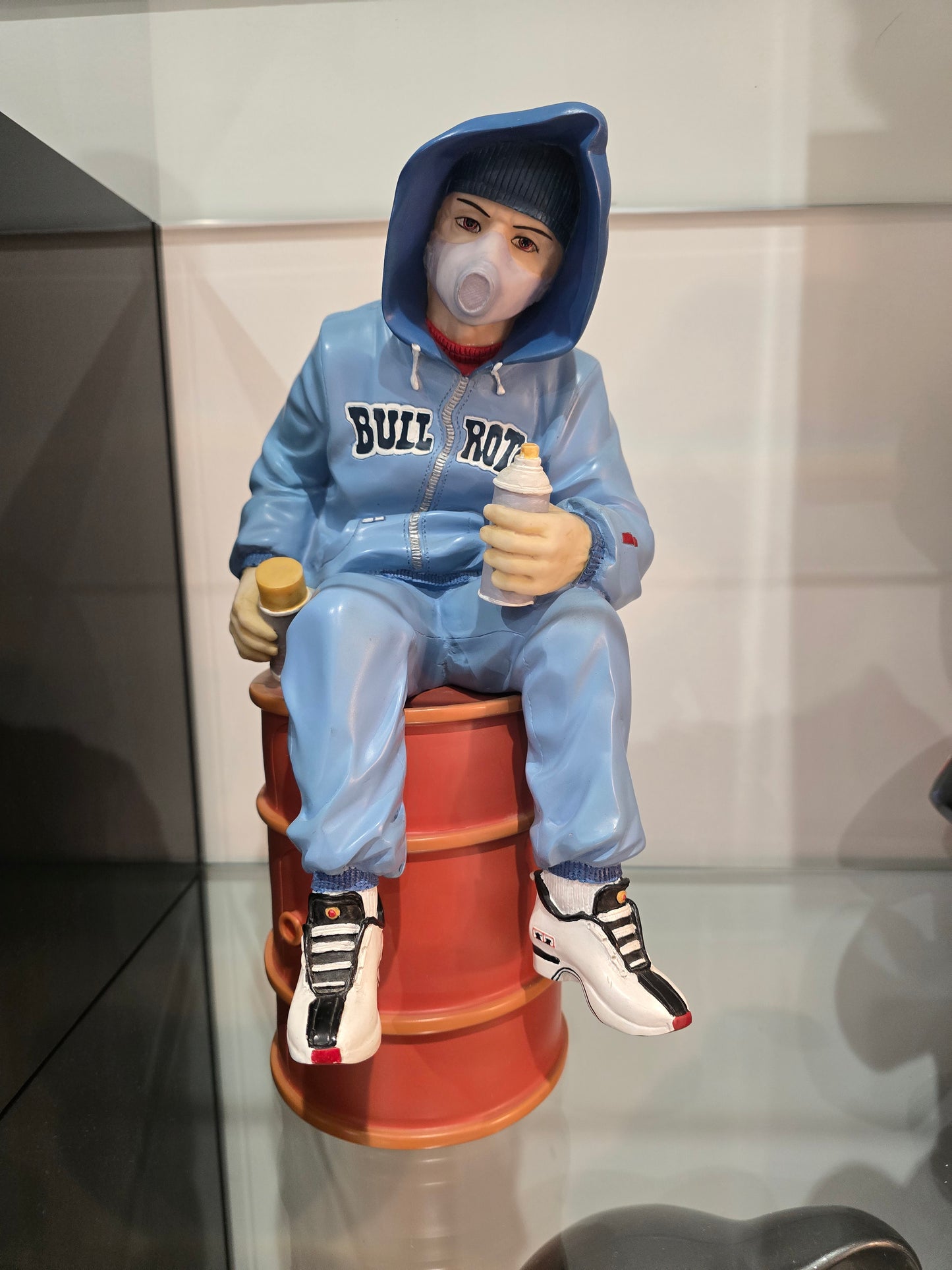 Sculpture Bullrot – Graffiti Artist – Édition limitée – Street art contemporain