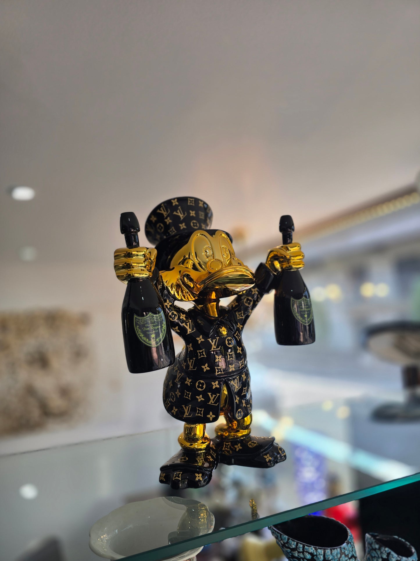 Sculpture Picsou « Luxury Edition » NAOR – Édition Limitée 3/26