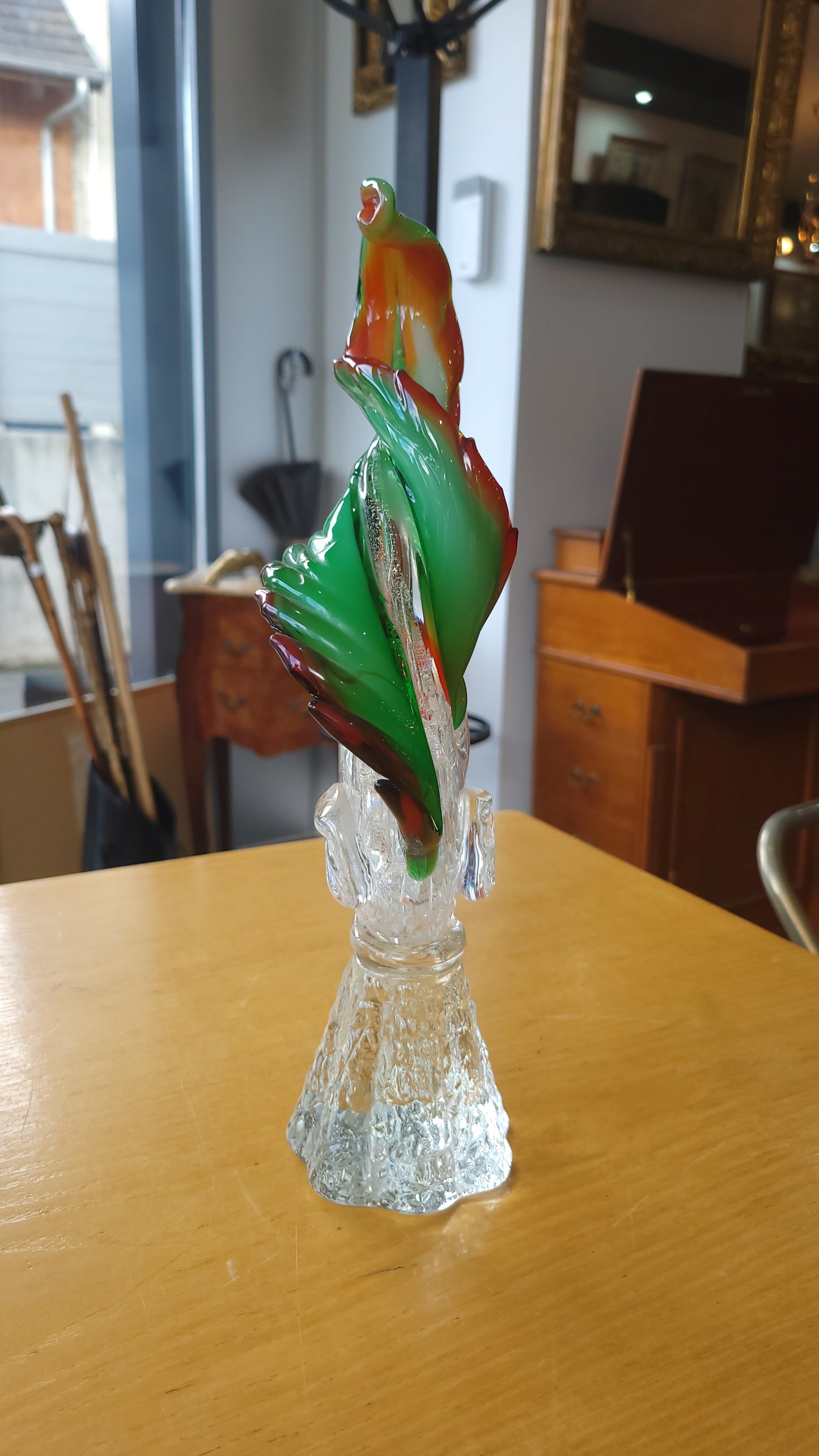 Dauphin en verre soufflé