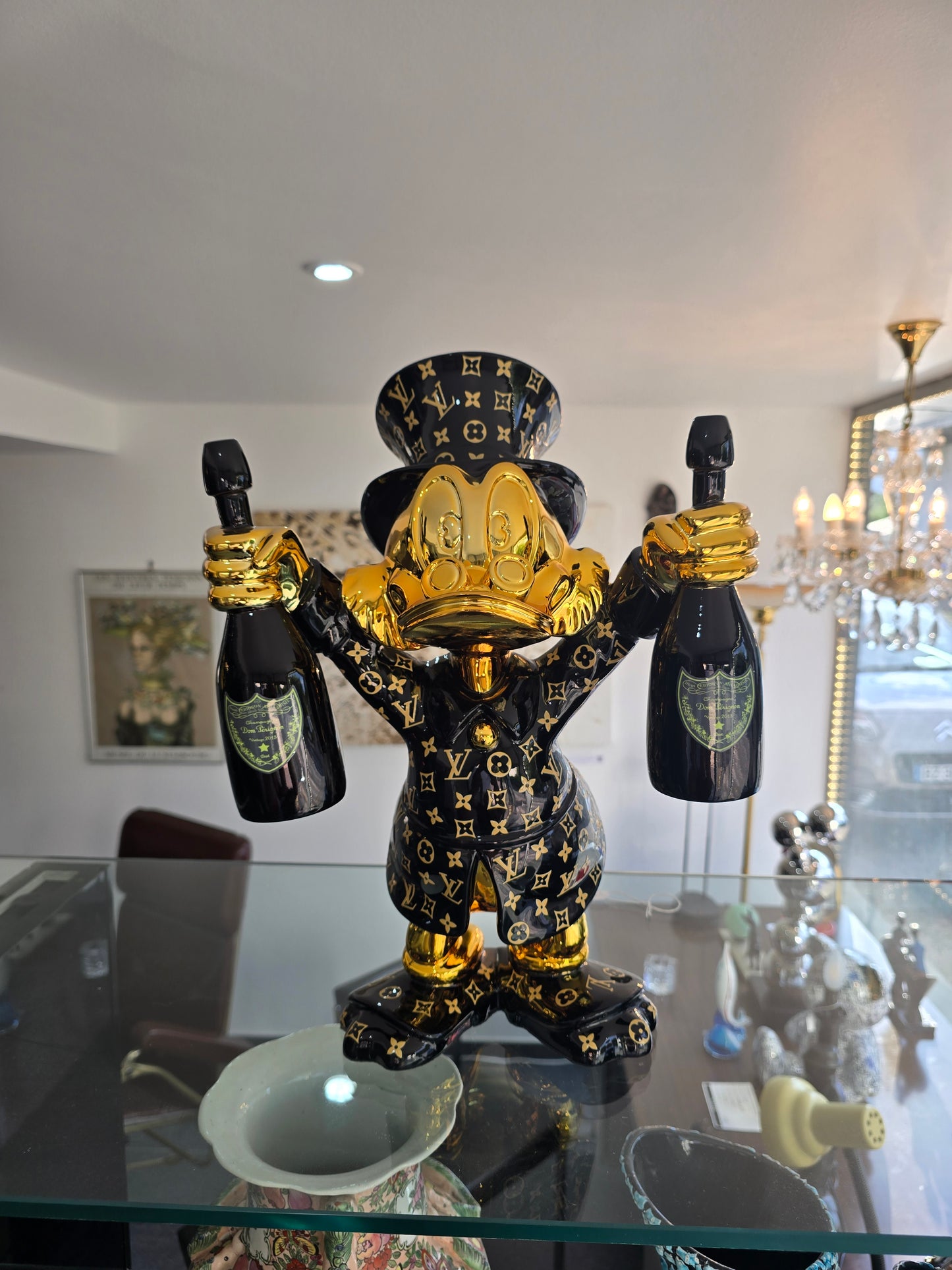 Sculpture Picsou « Luxury Edition » NAOR – Édition Limitée 3/26