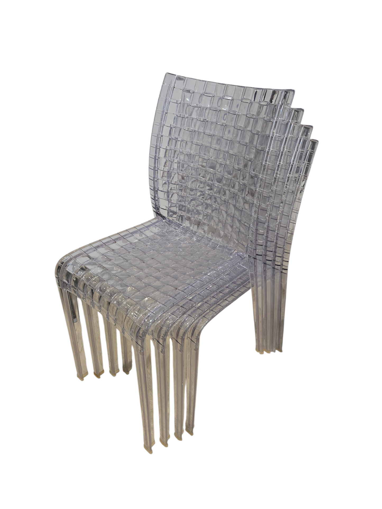 4 Chaise Kartell “Ami Ami” – Design Tokujin Yoshioka – Polycarbonate Transparent