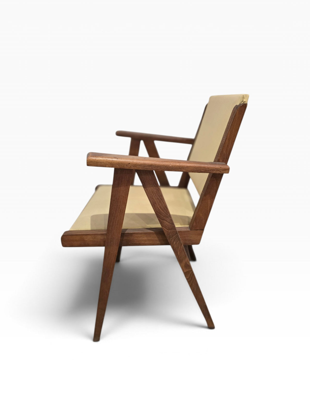 Fauteuil vintage moderniste – scandinave années 1950-1960