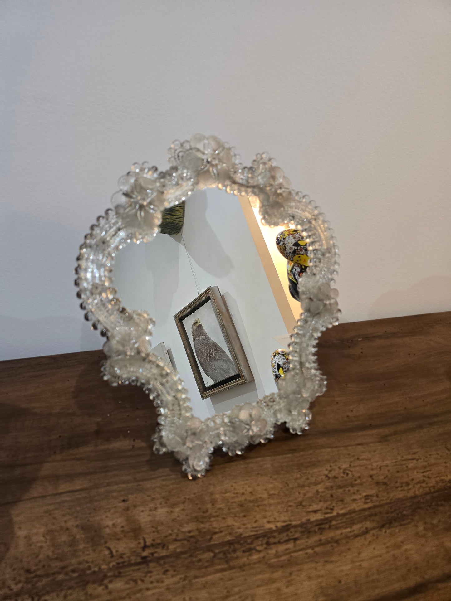Miroir Vénitien en Verre – 35 x 30 cm
