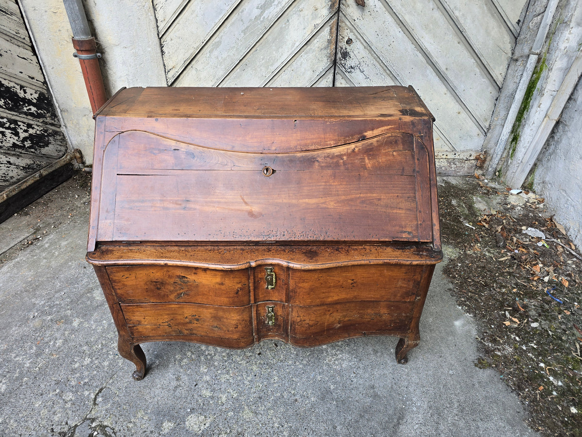 Bureau de pente secrétaire ancien d’époque Louis XV – XVIIIe