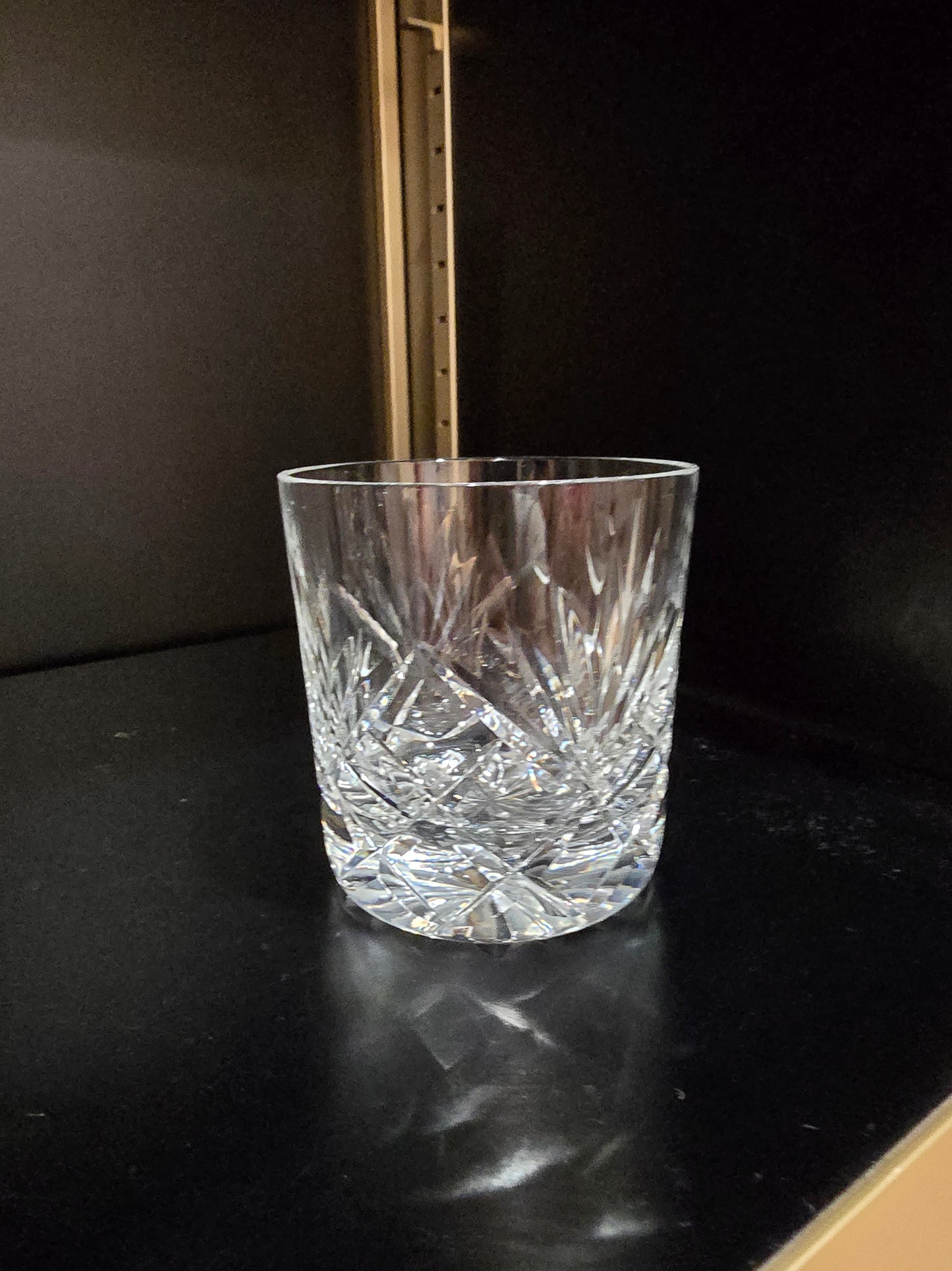 Service à whisky – carafe et 4 verres en cristal