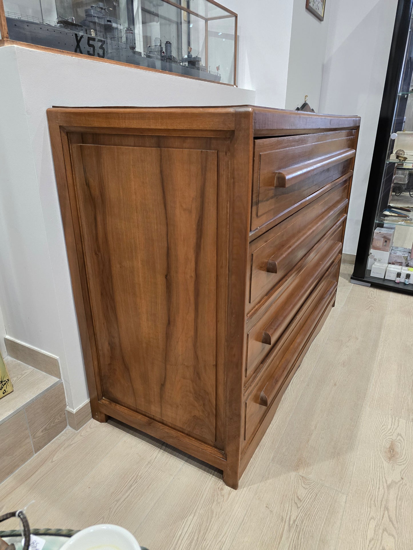 Commode 4 Tiroirs en Noyer