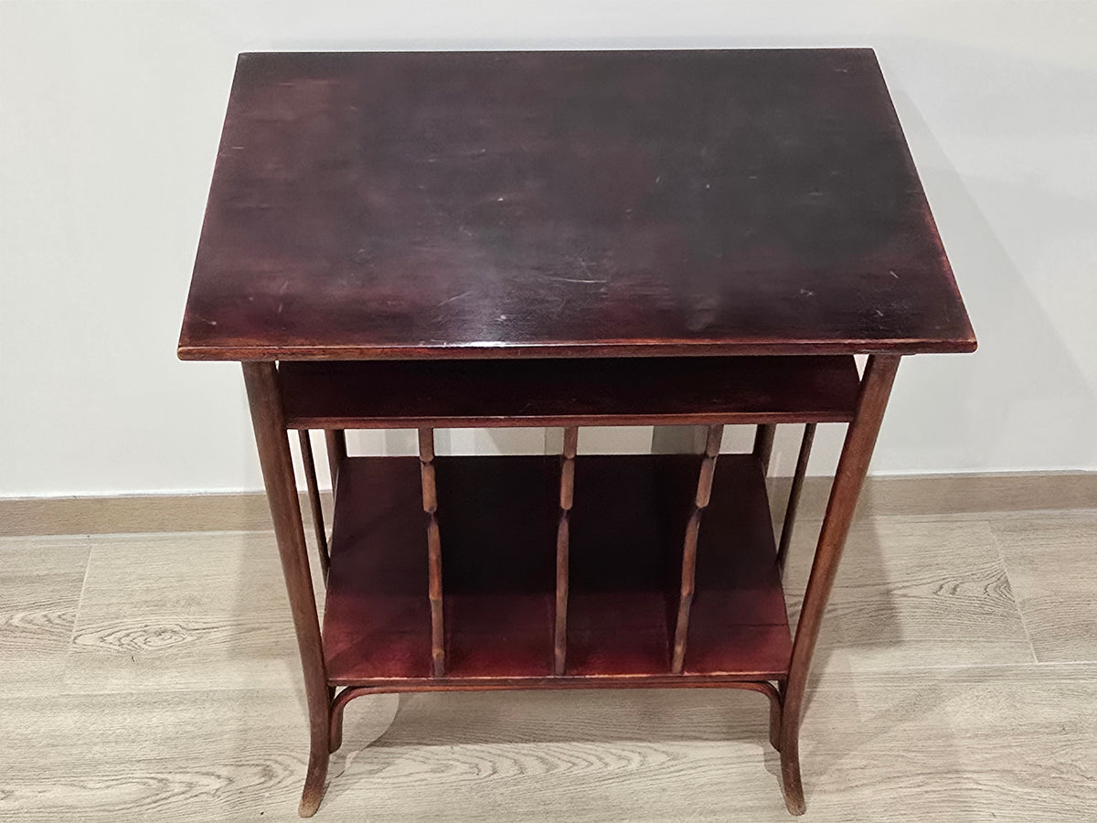 Rare table à musique THONET WIEN vers 1900 – porte-partitions bois courbé