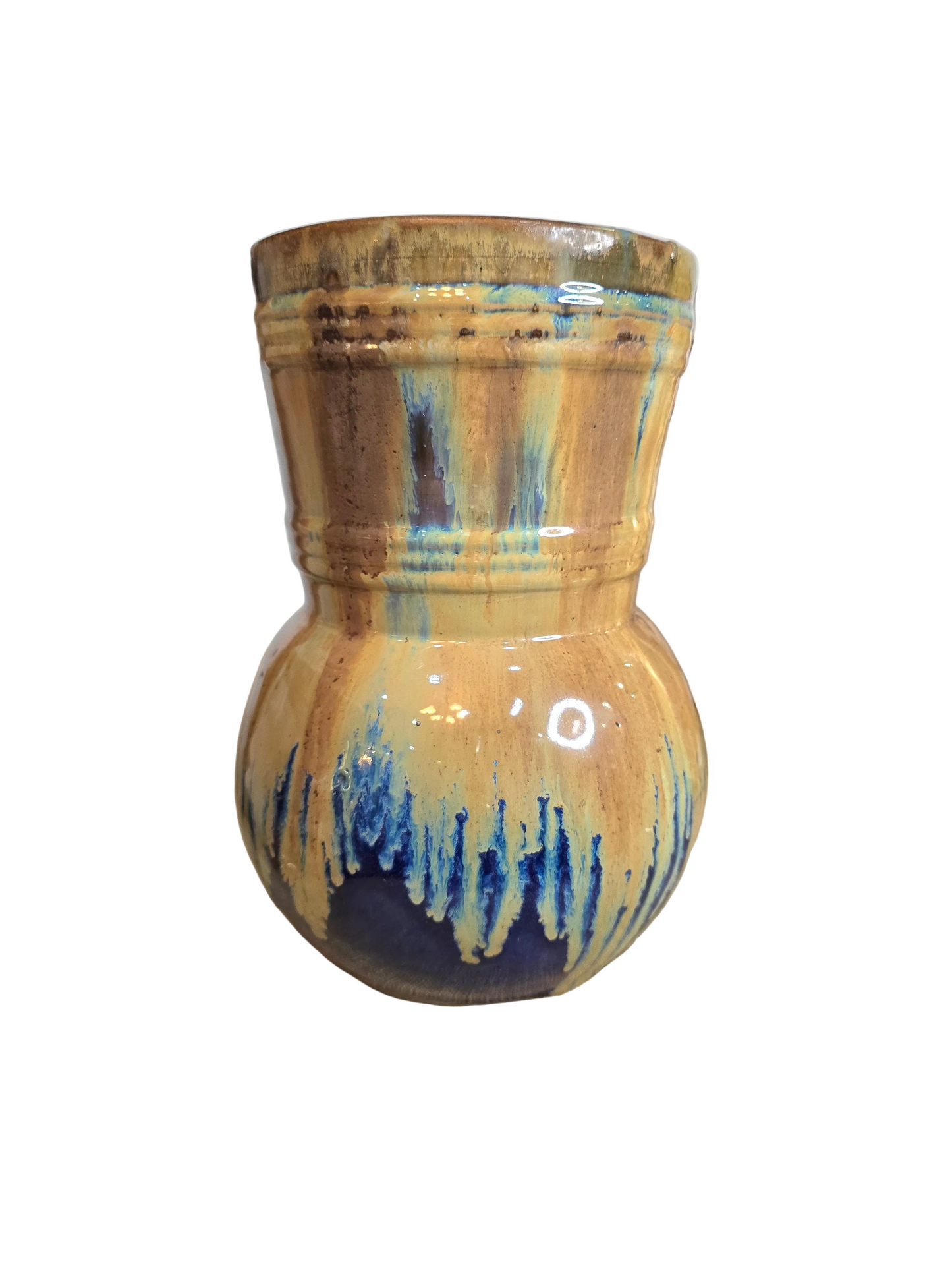 Vase en grès émaillé vintage