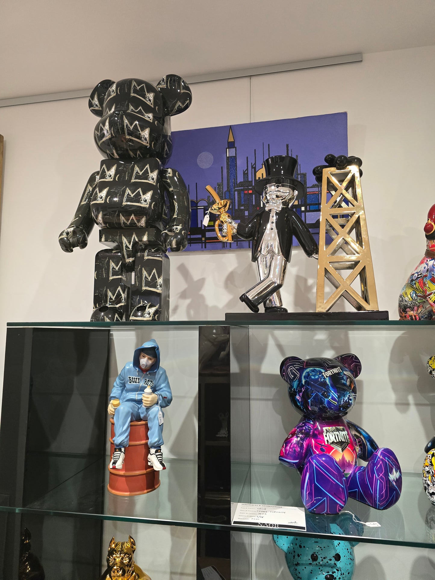 Bearbrick 1000% Jean-michel Basquiat #8 collection