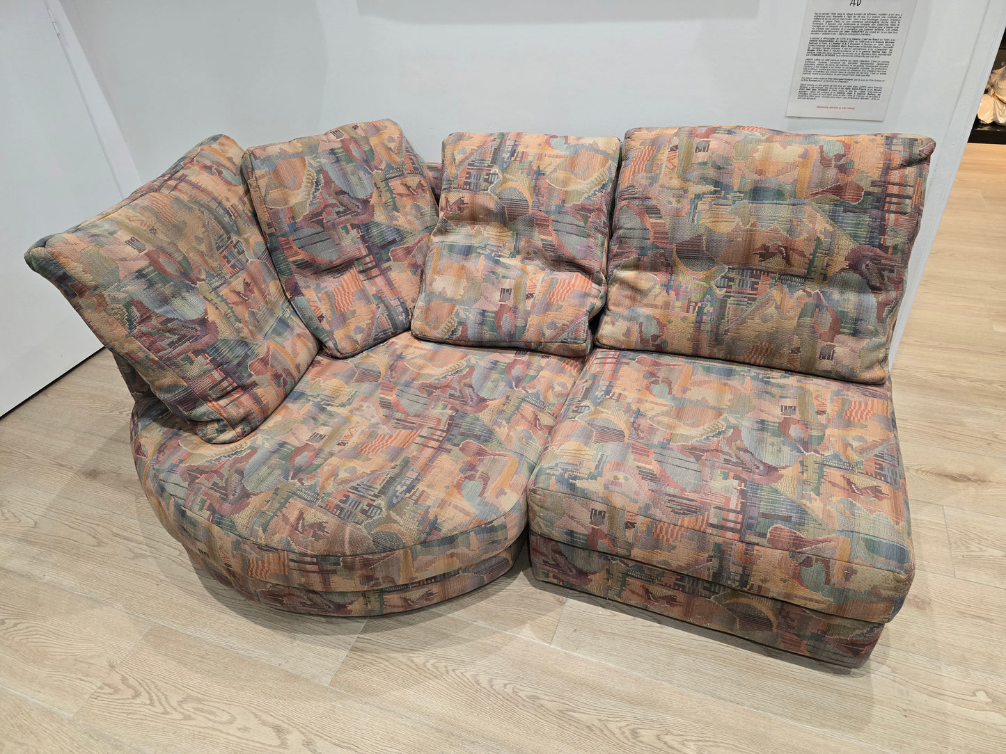 Canapé modulable Roche Bobois – Made in Italy – Années 80