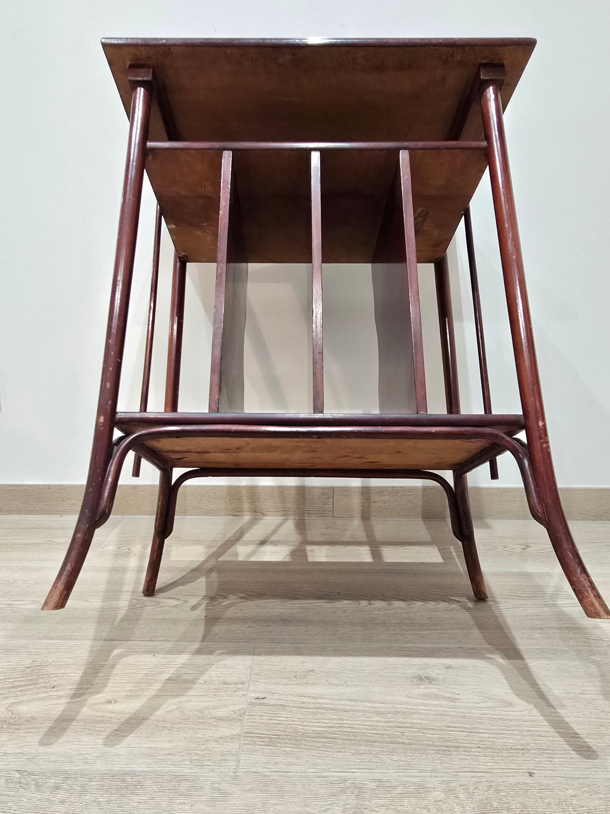 Rare table à musique THONET WIEN vers 1900 – porte-partitions bois courbé
