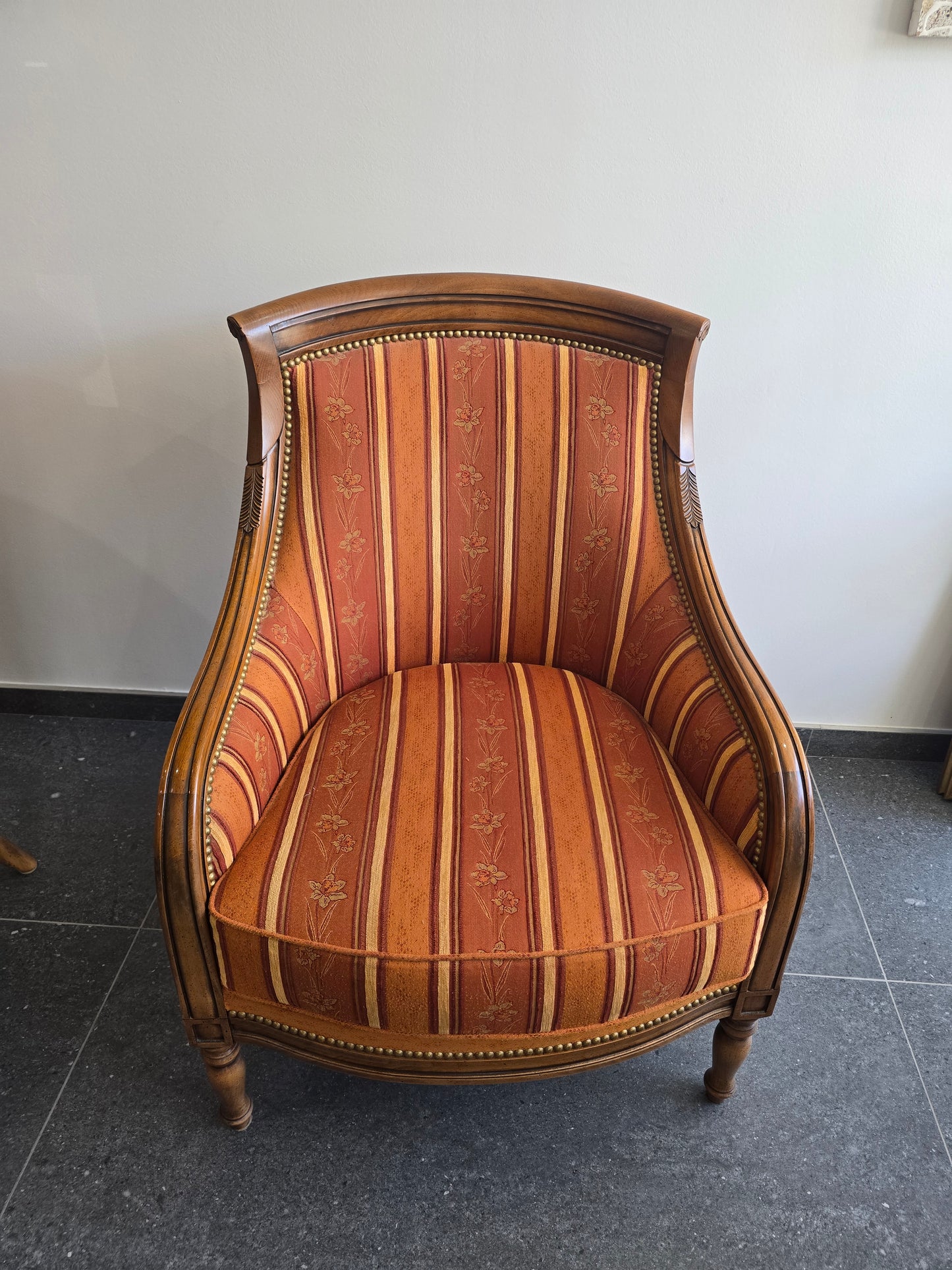 Paire de fauteuils bergères de grande qualité – Manufacture SE
