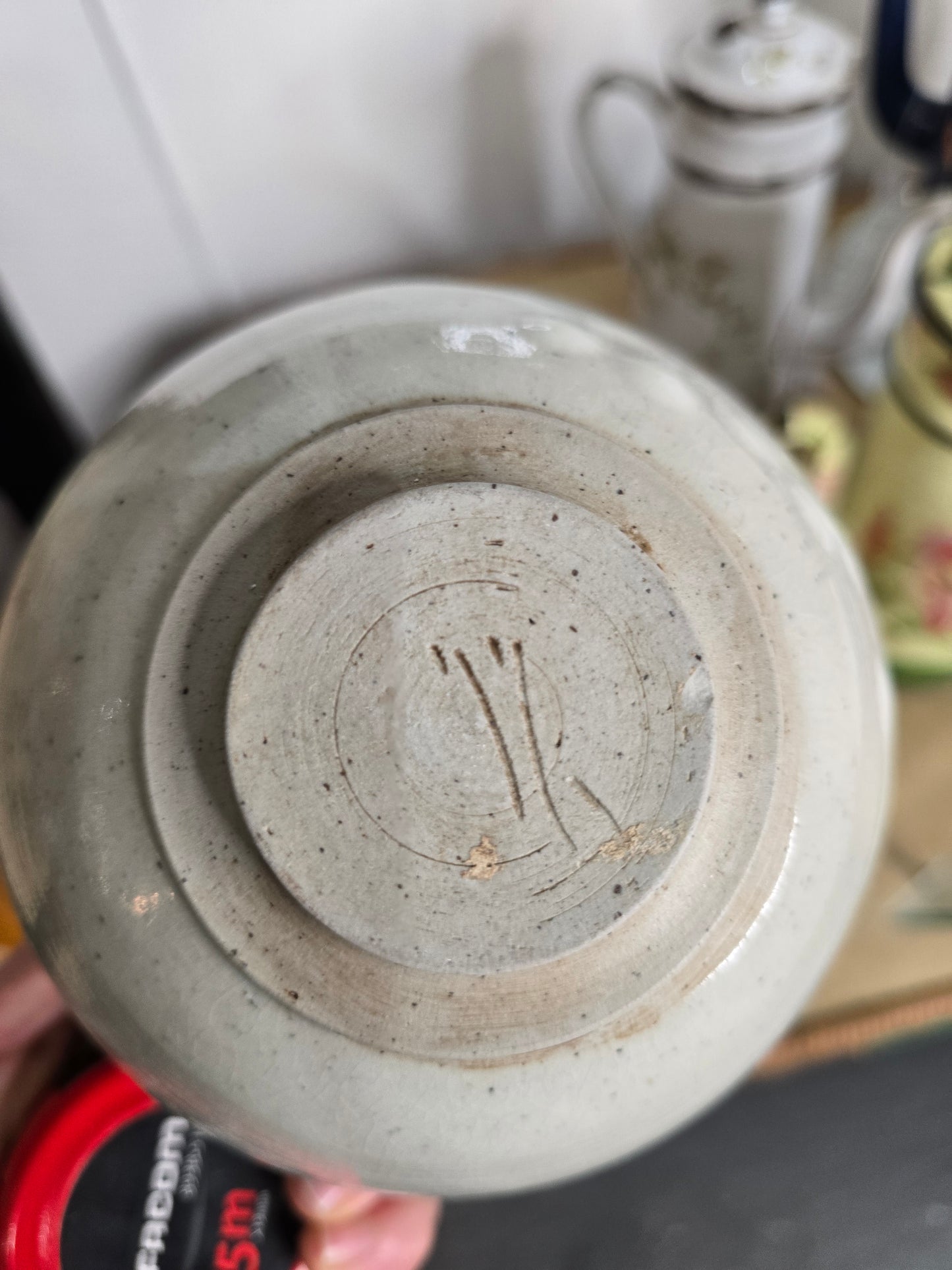 Bol en grès émaillé clair – Pièce artisanale