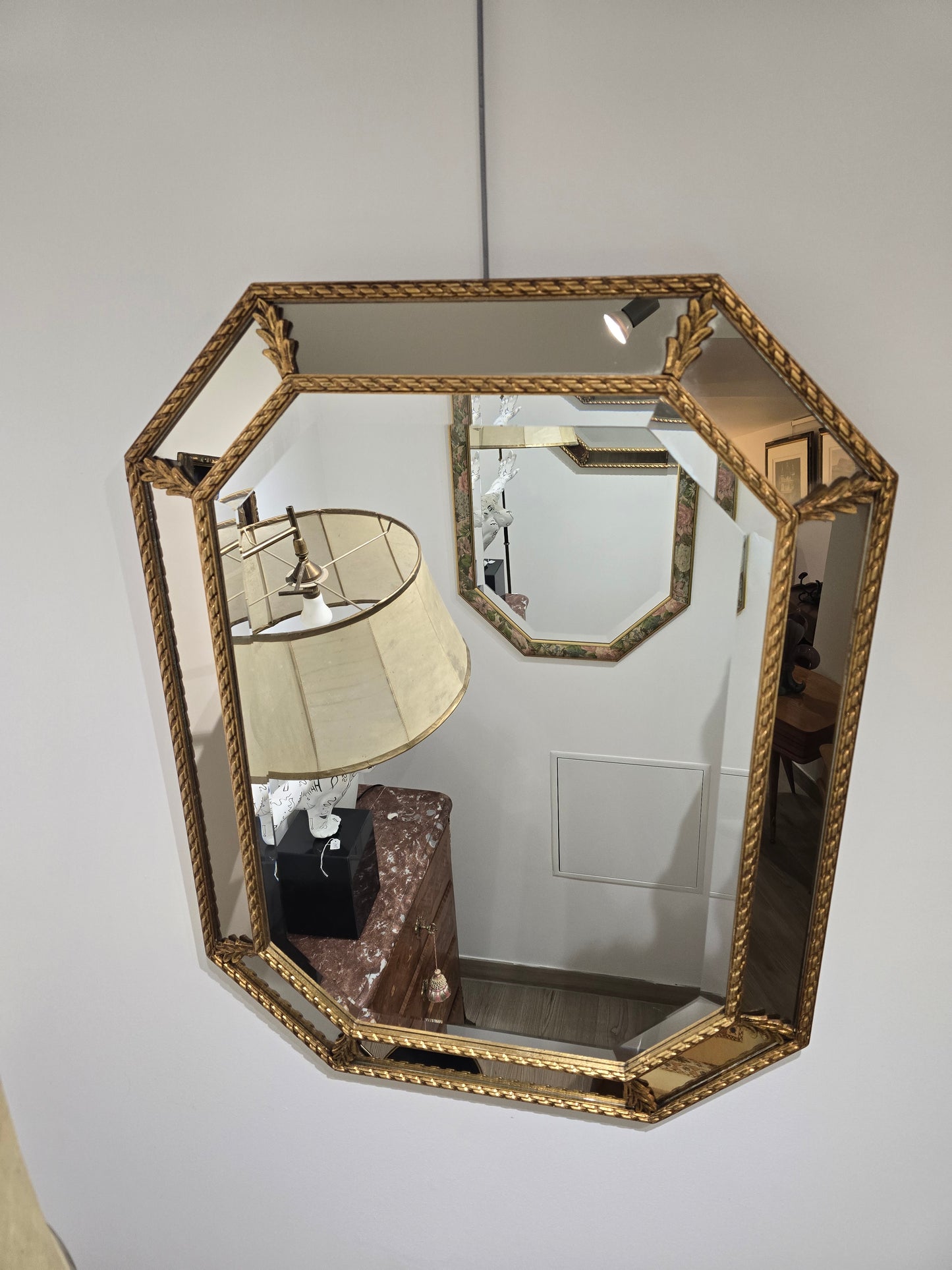 Miroir à parclose vintage