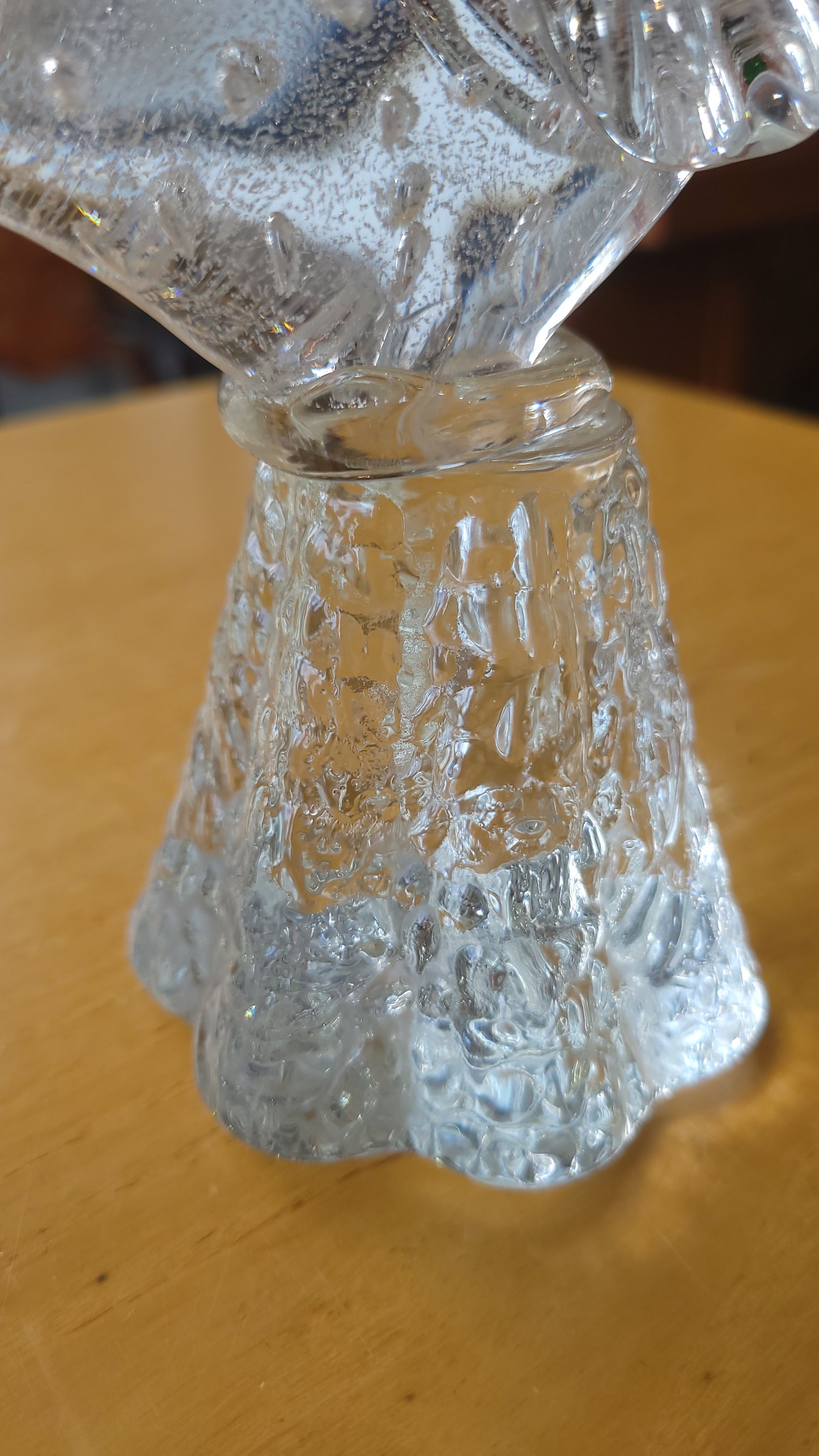 Dauphin en verre soufflé