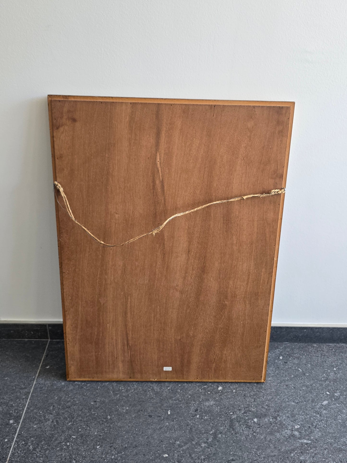 Miroir biseauté à cadre doré – 85x60cm Décor floral