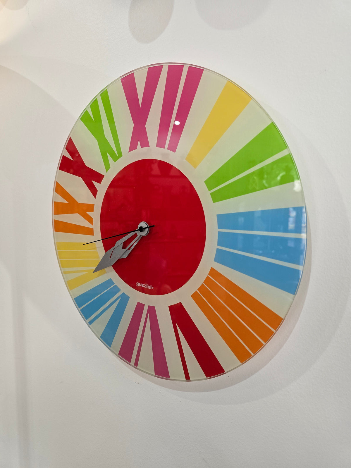 Horloge murale Guzzini Happy Time, design Raffaele Gerardi