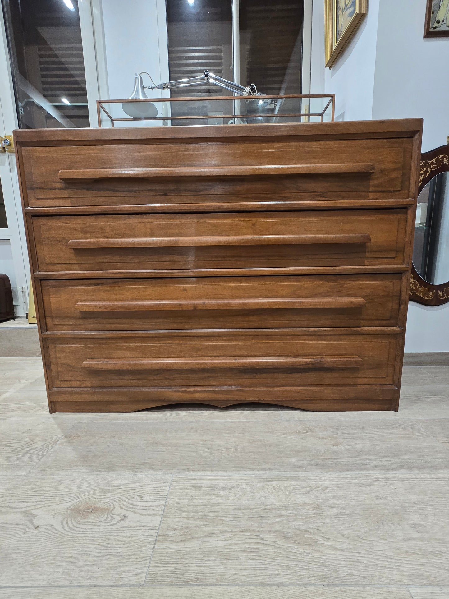 Commode 4 Tiroirs en Noyer