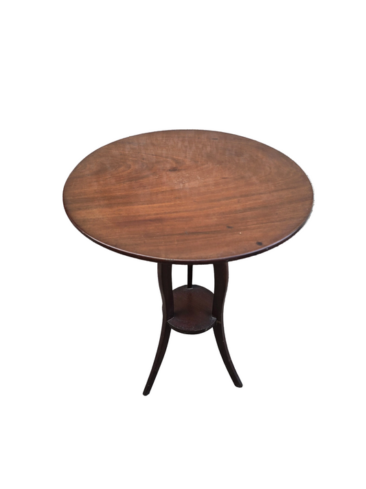 Guéridon tripode en acajou, à plateau basculant – Époque Directoire / début XIXᵉ siècle