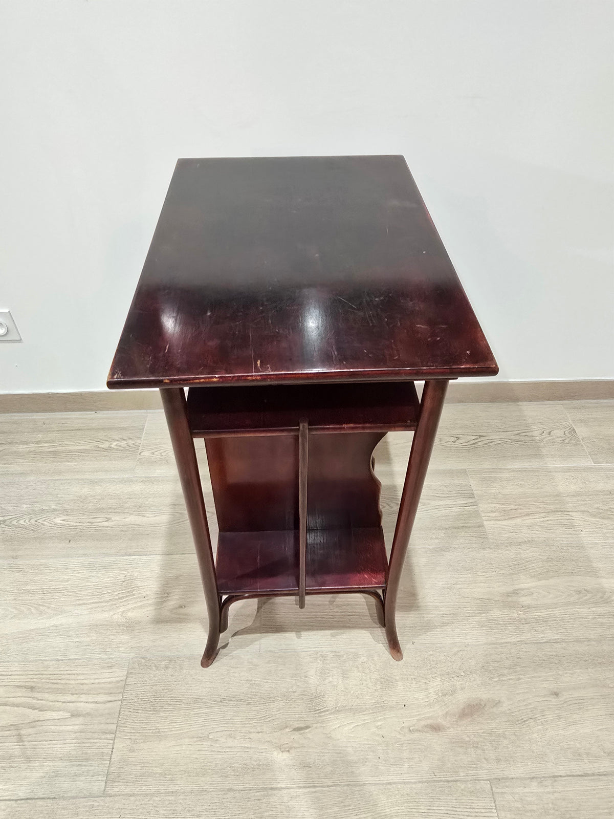 Rare table à musique THONET WIEN vers 1900 – porte-partitions bois courbé