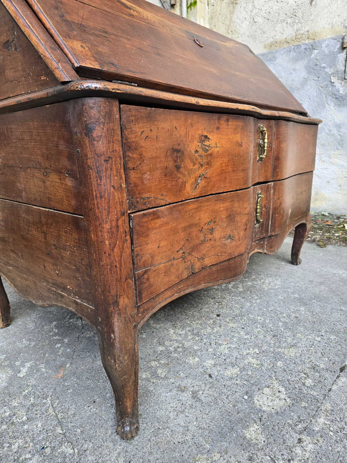 Bureau de pente secrétaire ancien d’époque Louis XV – XVIIIe