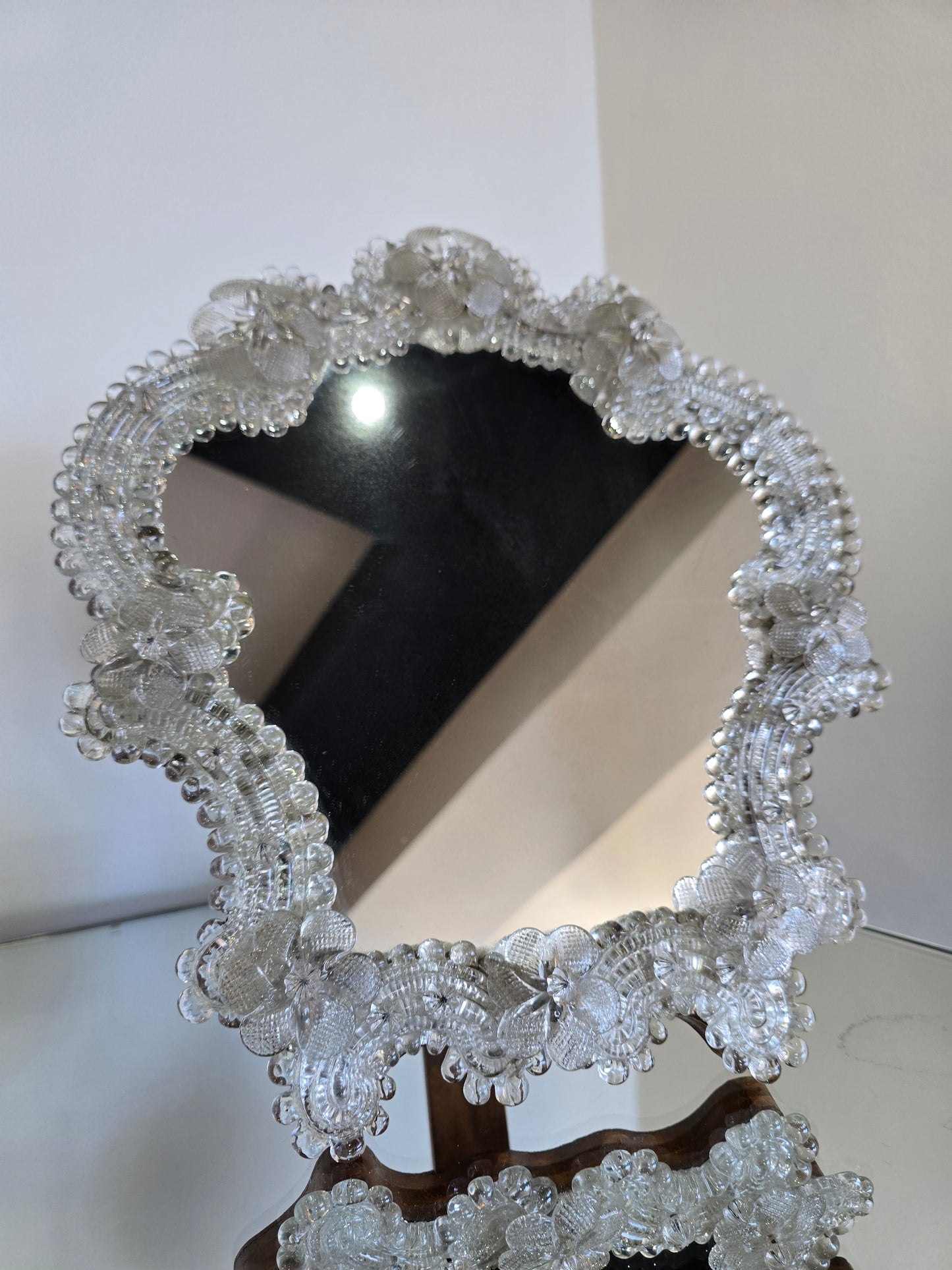 Miroir Vénitien en Verre – 35 x 30 cm