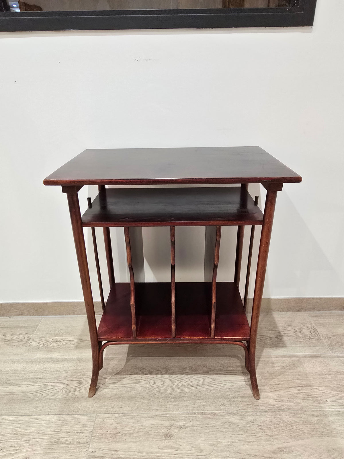 Rare table à musique THONET WIEN vers 1900 – porte-partitions bois courbé