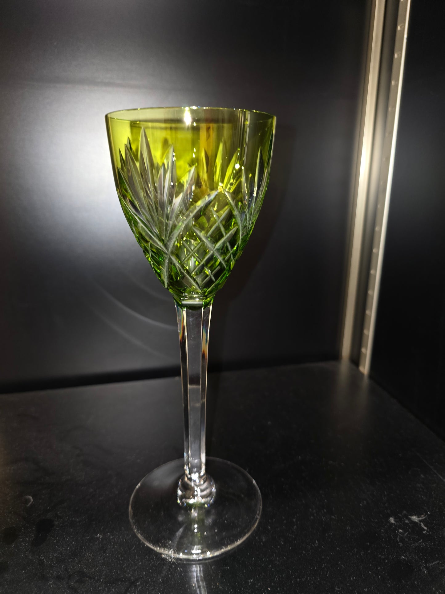 12 coupes / verres colorés Saint-Louis modèle Chantilly