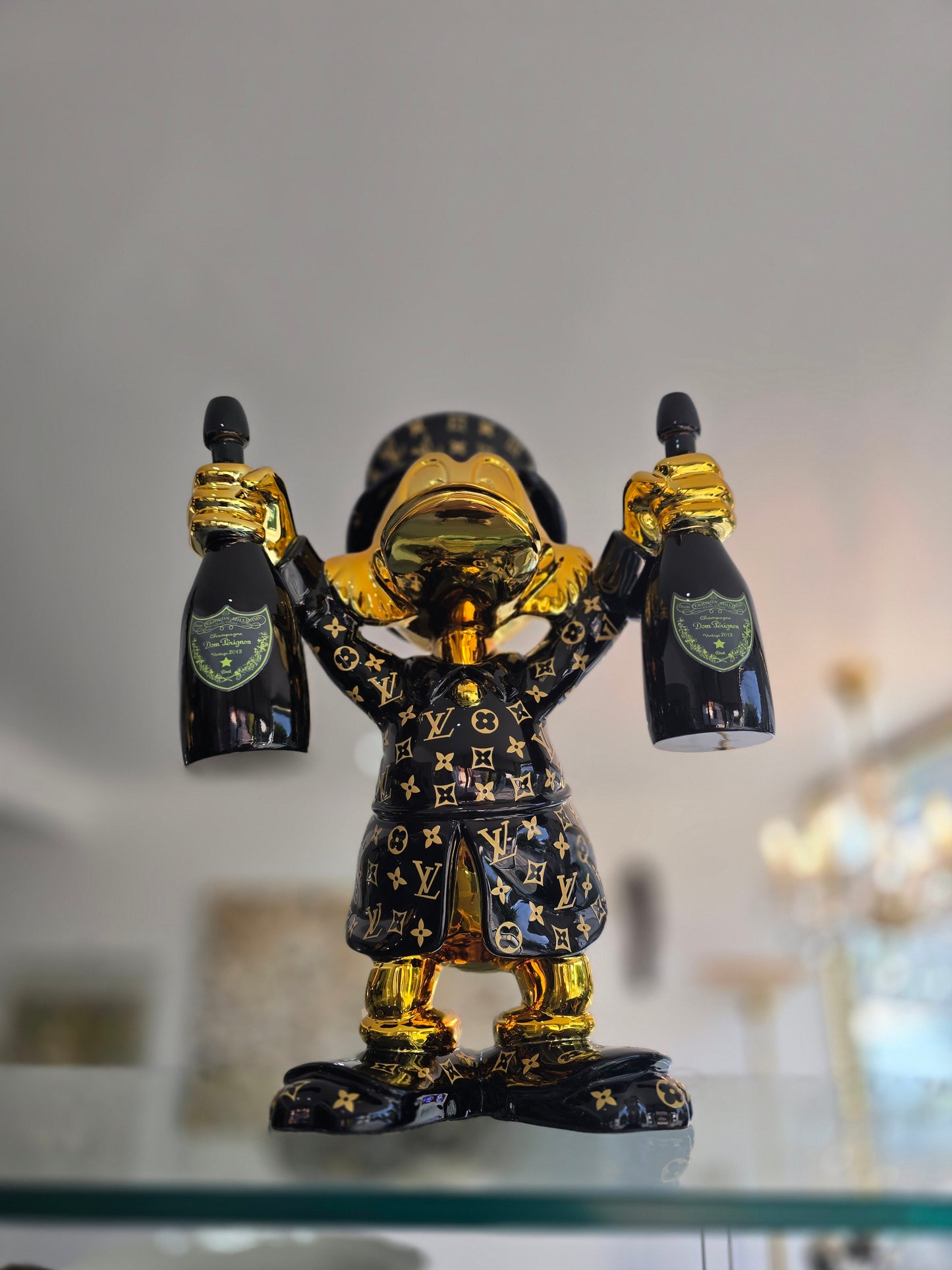 Sculpture Picsou « Luxury Edition » NAOR – Édition Limitée 3/26